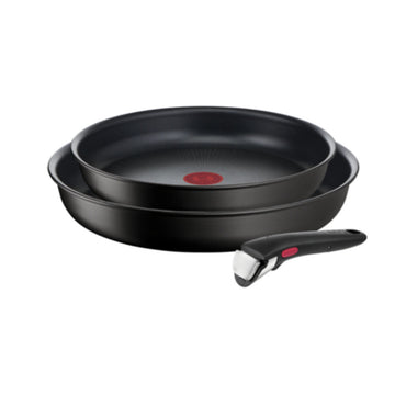 Pan Tefal INGENIO 3PIEZAS Black Aluminium 2 Units