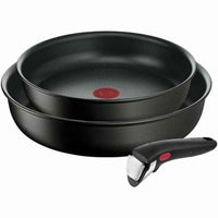 Set di padelle Tefal INGENIO Nero Alluminio 3 Pezzi