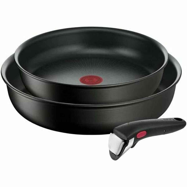 Set di padelle Tefal INGENIO Nero Alluminio 3 Pezzi
