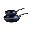Set of pans Fackelmann Brandao Black Aluminium 2 Pieces