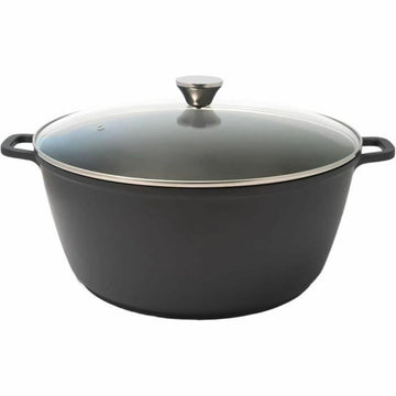 Casseruola con coperchio Baumalu Nero Ø 32 cm 10 L
