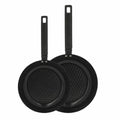 Padella Menastyl Alluminio Ø 24 cm Ø 28 cm (2 Unità)
