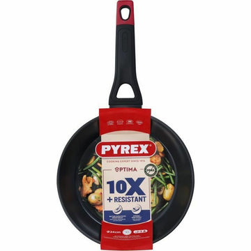 Pan Pyrex Black Red Aluminium