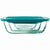 Vassoio da Forno Pyrex Cook & Store 2,5 L 1,1 L 0,4 l Verde Rettangolare 3 Pezzi
