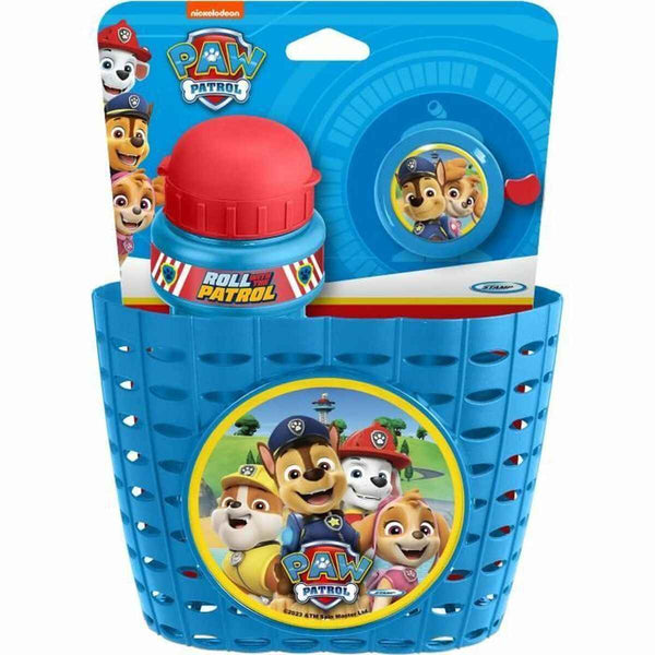 Set di accessori The Paw Patrol Bicicletta per Bambini Azzurro Rosso 3 Pezzi