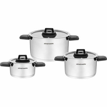 Batteria da Cucina Arthur Martin AM6321 3 Pezzi