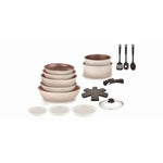 Batteria da Cucina Arthur Martin Bianco 18 Pezzi