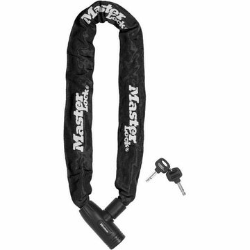Lucchetto con chiave Master Lock Nero 90 cm