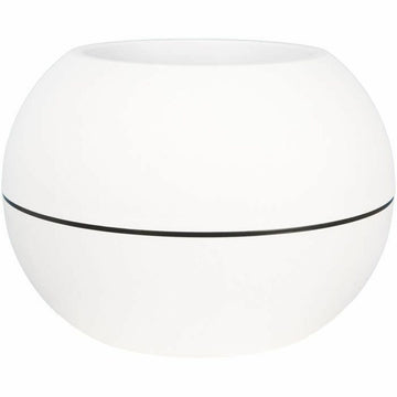 Vaso Riviera Bianco Ø 50 cm Plastica Rotondo