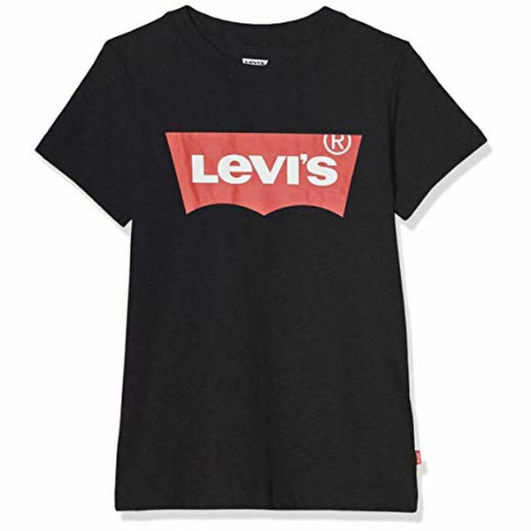 Maglia a Maniche Corte Bambino Levi's 8157 Nero - Augustea Shop