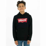 Felpa con Cappuccio Bambino Levi's 9E8778-023 Nero