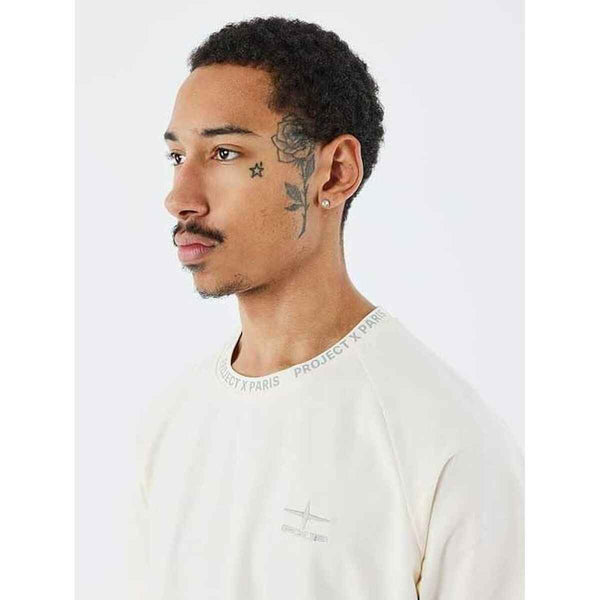 Maglia a Maniche Corte Uomo Project X Paris PROJECT T-SHIRT 2510181 CC Beige