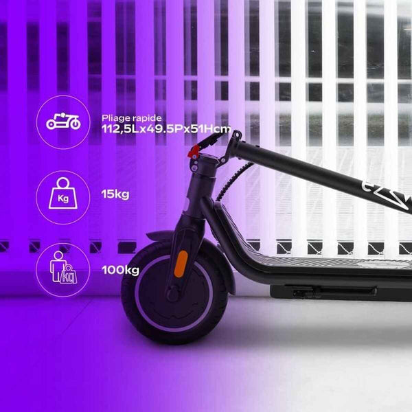 Monopattino Elettrico EZWAY Nero 450 W 25 km/h