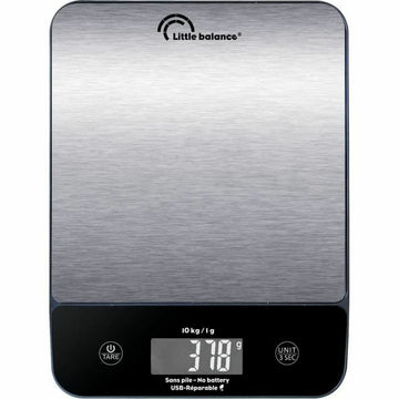 bilancia da cucina Little Balance 10 kg Argentato 23,8 x 17,3 cm