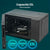 Microonde con Grill Hisense H23MOBS5HG4 Nero 800 W 23 L