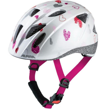Adult's Cycling Helmet Alpina A9711211 White Printed