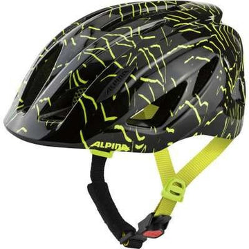 Casco da Ciclismo per Adulti Alpina A9761133 Giallo Nero Stampa