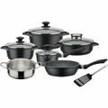 Batteria da Cucina GSW Nero noir 10 Pezzi