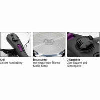 Pentola Express GSW Acciaio inossidabile 4 L Argentato
