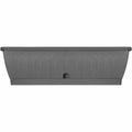 Self-watering planter Garden ID Anthracite 60 cm