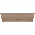 Self-watering planter Garden ID Taupe 80 cm