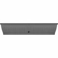 Self-watering planter Garden ID Anthracite 100 cm
