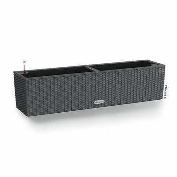 Vaso Lechuza Nero Grigio polipropilene