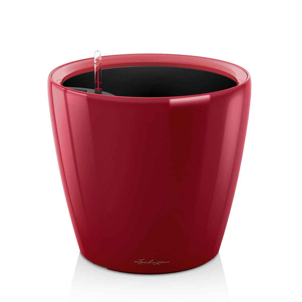 Vaso Lechuza Rosso polipropilene Rotondo