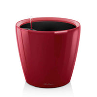 Vaso Lechuza Rosso polipropilene Rotondo