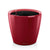 Vaso Lechuza Rosso polipropilene Rotondo