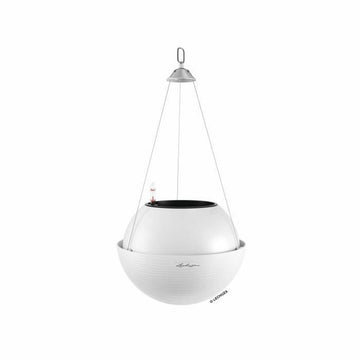 Vaso Lechuza Bianco Plastica