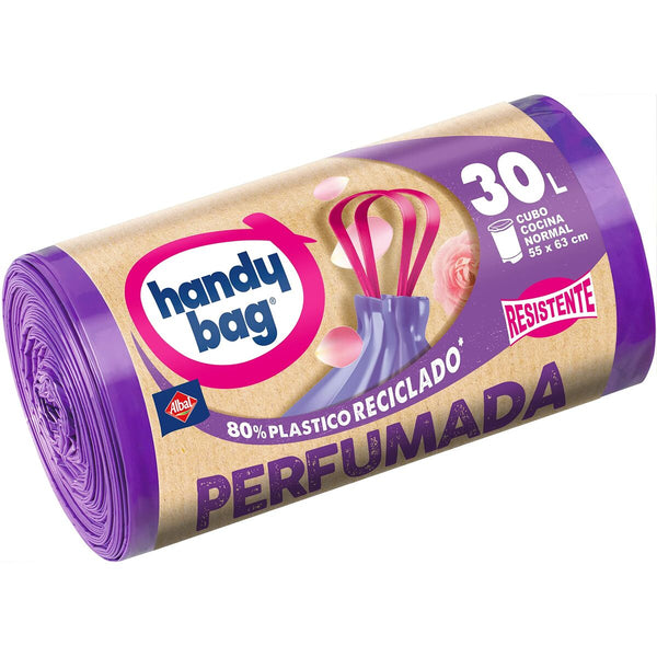 Sacchetti per la Spazzatura Albal Handy Bag Resistente Profumo (15 Unità) (30 l) - Augustea Shop