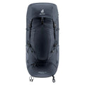 Hiking Backpack Deuter Aircontact Lite 45+10 SL Black Polyester 55 L