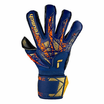 Guanti da Portiere Reusch Attrakt Gold X Azzurro Adulti