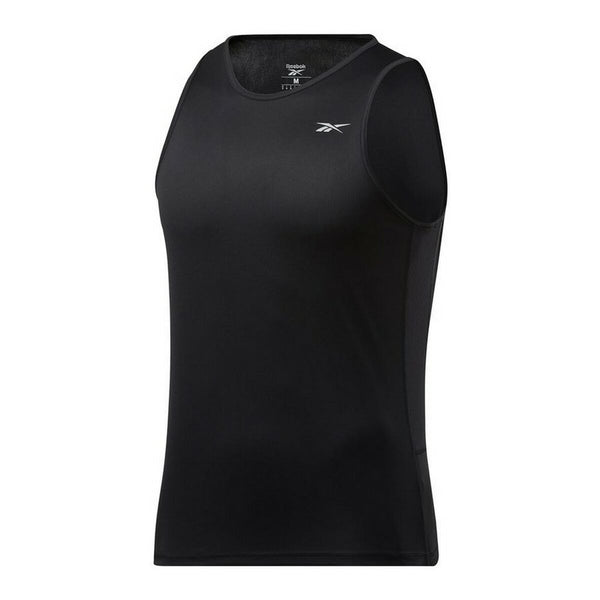 Maglia Smanicata da Uomo Reebok Essentials Nero - Augustea Shop