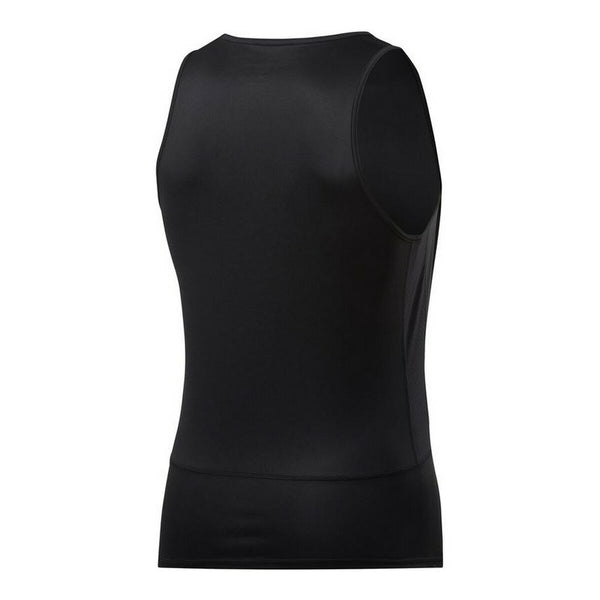 Maglia Smanicata da Uomo Reebok Essentials Nero - Augustea Shop