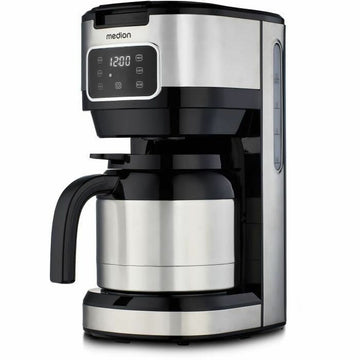 Drip Coffee Machine Medion Silver 900 W 1,2 L