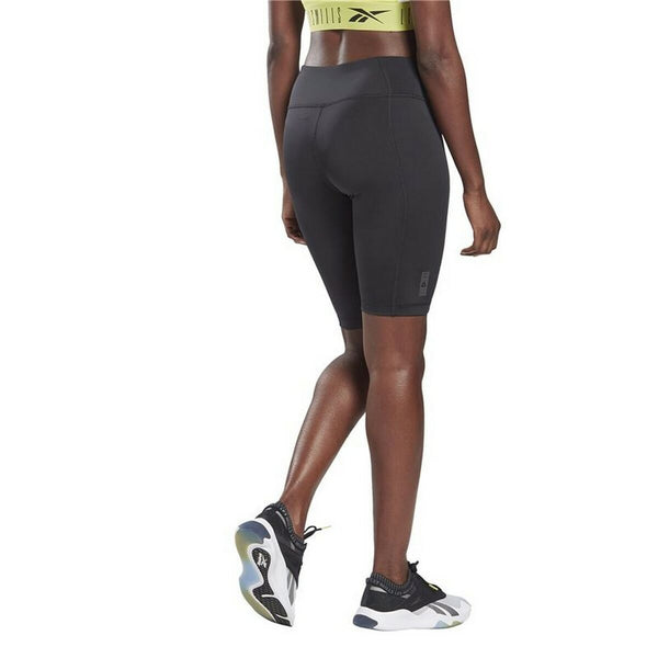 Leggings Sportivo da Donna Reebok  Les Mills Ciclismo Nero - Augustea Shop