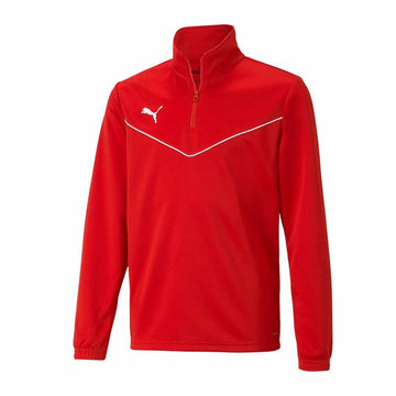 Felpa senza Cappuccio Bambino Puma Team Rise Rosso
