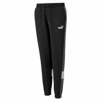 Pantalone Lungo Sportivo Puma Colorblock Nero Uomo - Augustea Shop