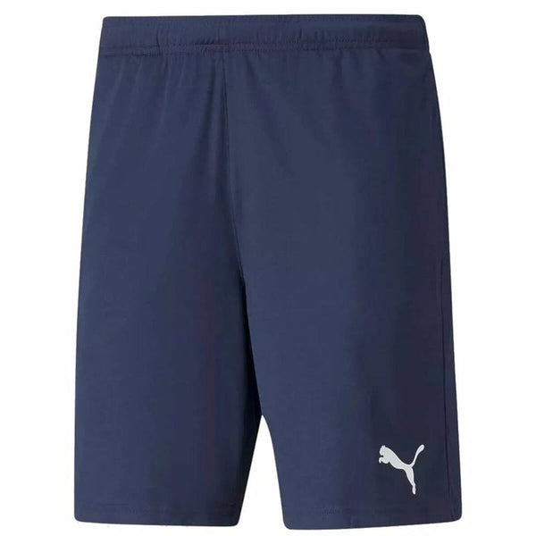 Pantaloni Corti Sportivi da Uomo Puma Individual Rise Blu scuro - Augustea Shop