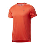 Maglia a Maniche Corte Uomo Reebok Workout Ready Tech Arancio - Augustea Shop