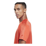 Maglia a Maniche Corte Uomo Reebok Workout Ready Tech Arancio - Augustea Shop