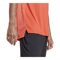 Maglia a Maniche Corte Uomo Reebok Workout Ready Tech Arancio - Augustea Shop