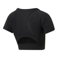 Maglia a Maniche Corte Donna Reebok Training MYT Nero - Augustea Shop