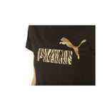 Maglia a Maniche Corte Donna Puma Graphic W Nero - Augustea Shop