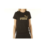 Maglia a Maniche Corte Donna Puma Graphic W Nero - Augustea Shop