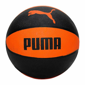 Pallone da Basket Puma Indoor Nero Arancio 6 Anni