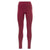 Leggings Sportivo da Donna Reebok  Pping Cotton W Rosso Scuro - Augustea Shop