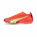 Adult's Football Boots Puma Ultra Match MG Orange